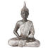 BUDDHA - Silberfarben/Braun, Basics, Kunststoff (21,5/28/11cm) - Ambia Home BUDDHA - Silberfarben/Braun, Basics, Kunststoff (21,5/28/11cm) - Ambia Home