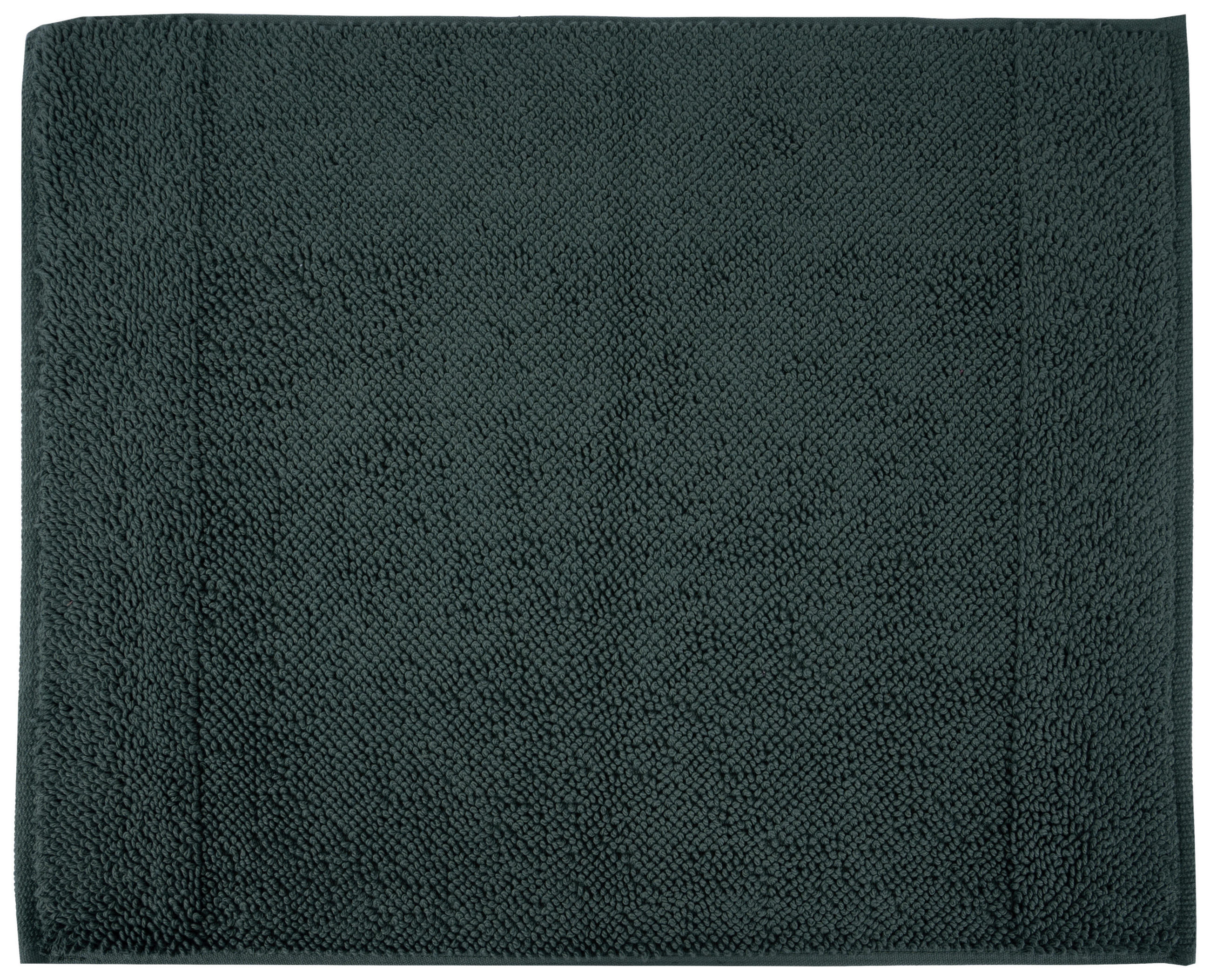 BADEMATTE BONITA Dunkelgrün 50/60 cm  - Dunkelgrün, KONVENTIONELL, Textil (50/60cm) - Bio:Vio