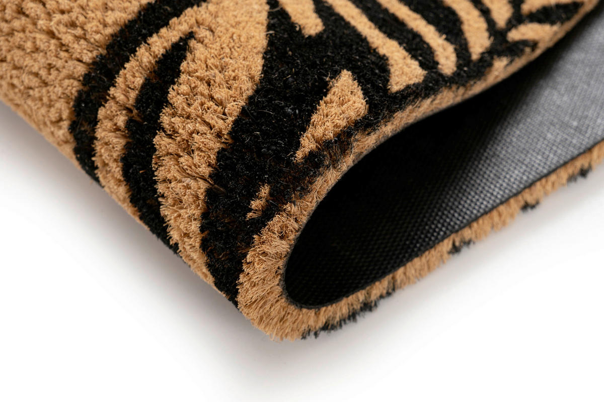 FUßMATTE 40/60 cm  - Hellbraun, Basics, Textil (40/60cm) - Kayoom