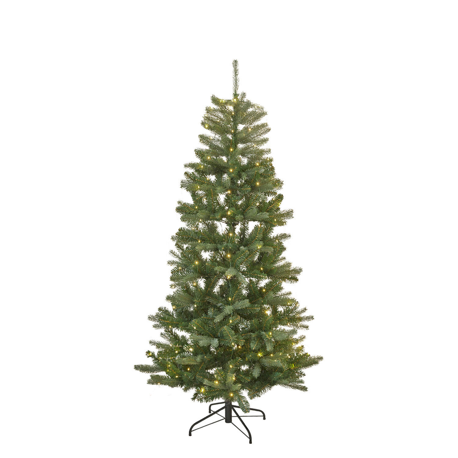 WEIHNACHTSBAUM 180 cm  - Waldgrün, Basics, Kunststoff (96/180cm)