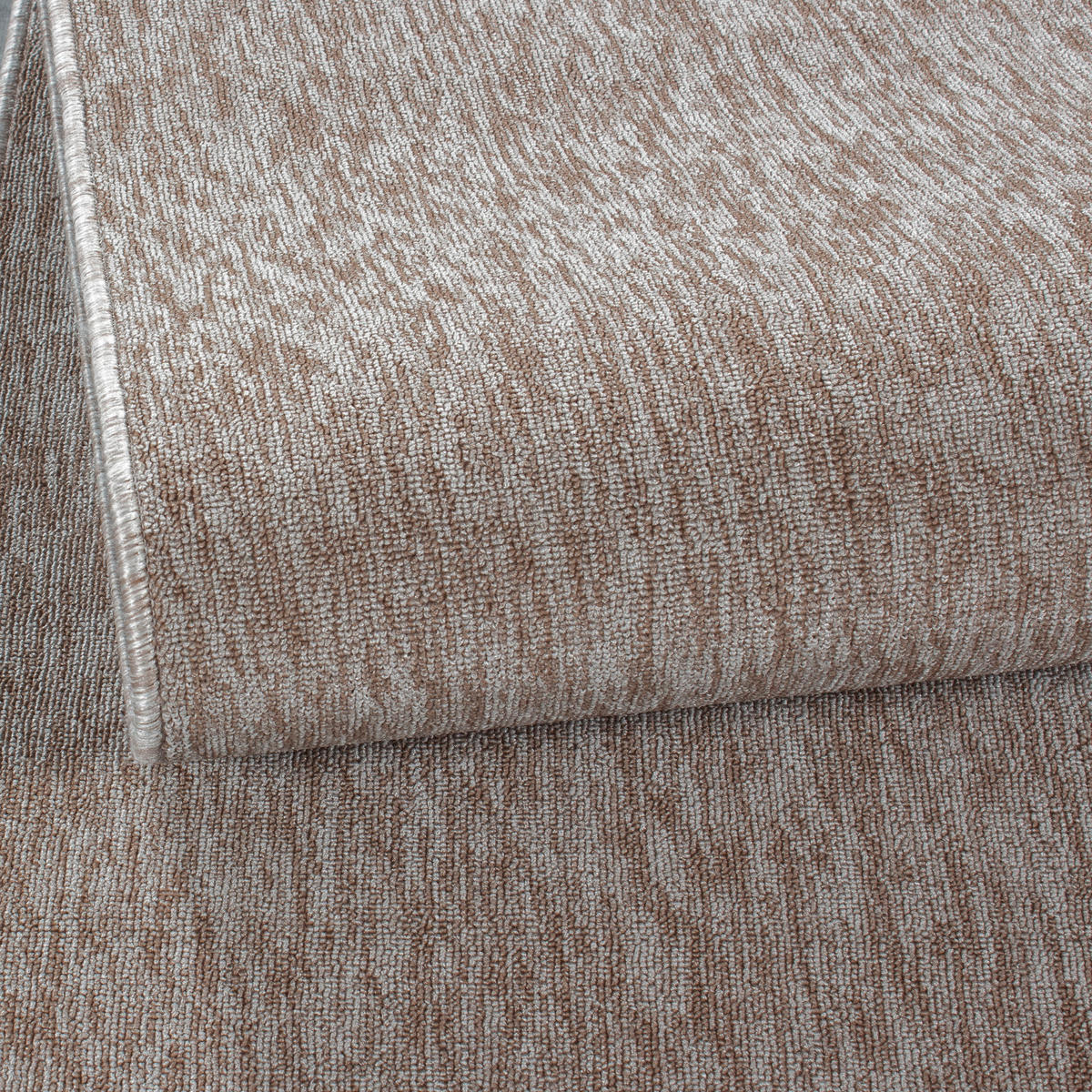 FLACHWEBETEPPICH 120/120 cm Nizza Beige  - Beige, Design, Textil (120/120cm) - Novel