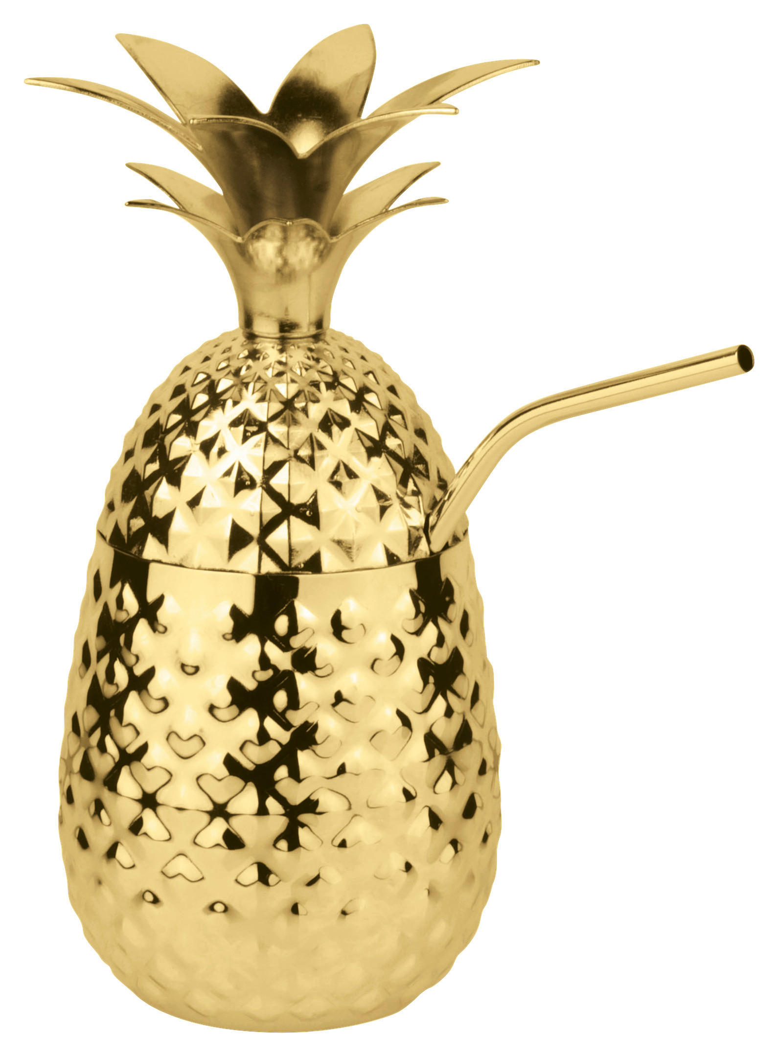 BECHER    - Goldfarben, Basics, Metall (0,5l) - Sambonet