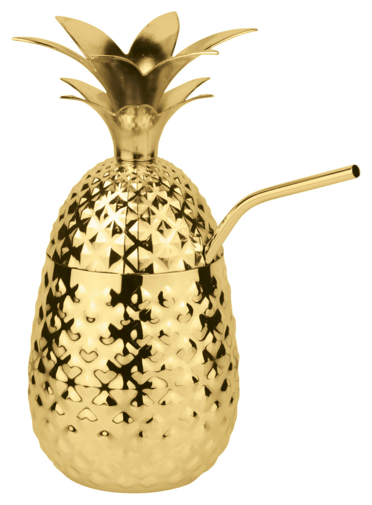 BECHER    - Goldfarben, Basics, Metall (0,5l) - Sambonet