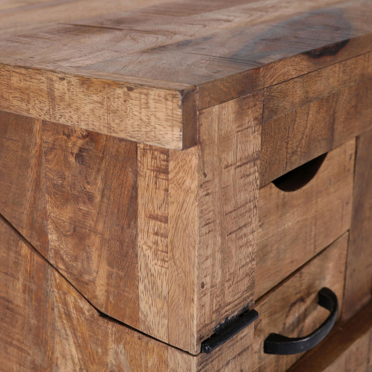 SEKRETÄR   - Schwarz/Braun, LIFESTYLE, Holz (80/107/39cm) - Landscape