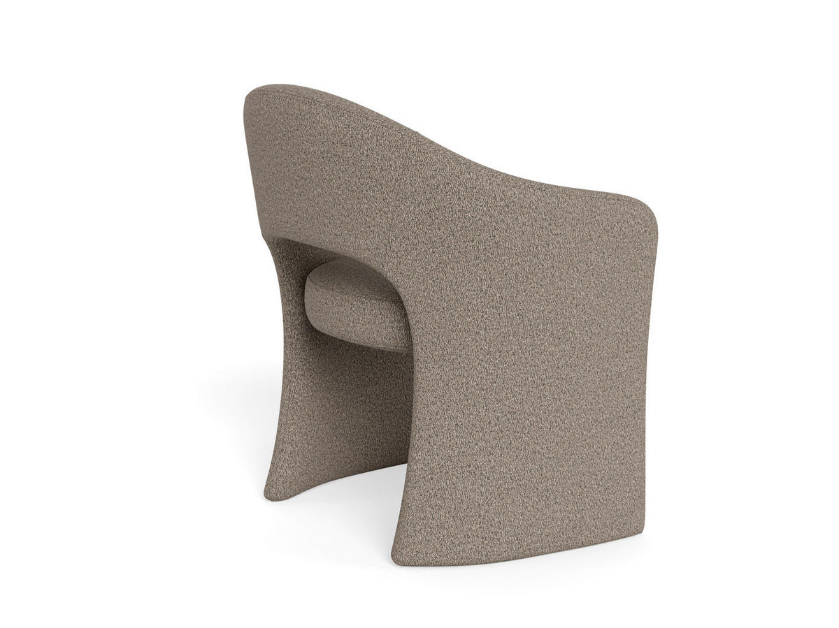 ARMLEHNSTUHL   Bouclé  - Taupe, MODERN, Textil/Metall (64,5/80/56,50cm) - MID.YOU