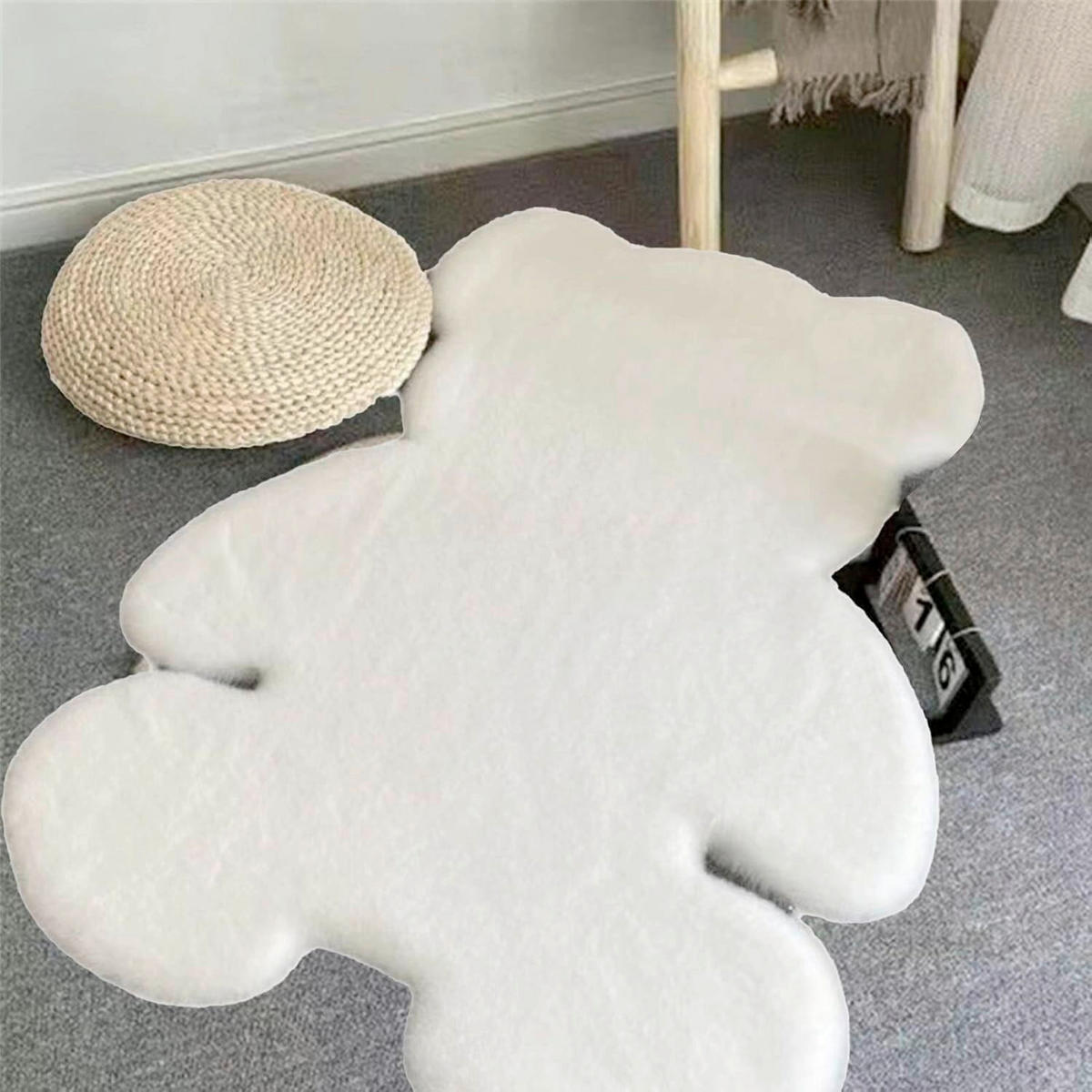 OTROŠKA PREPROGA      60/90 cm     bela  - bela, Design, tekstil (60/90cm)