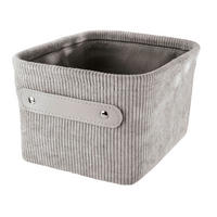 AUFBEWAHRUNGSBOX - Hellgrau, Basics, Kunststoff (22/17/11cm) - Kleine Wolke