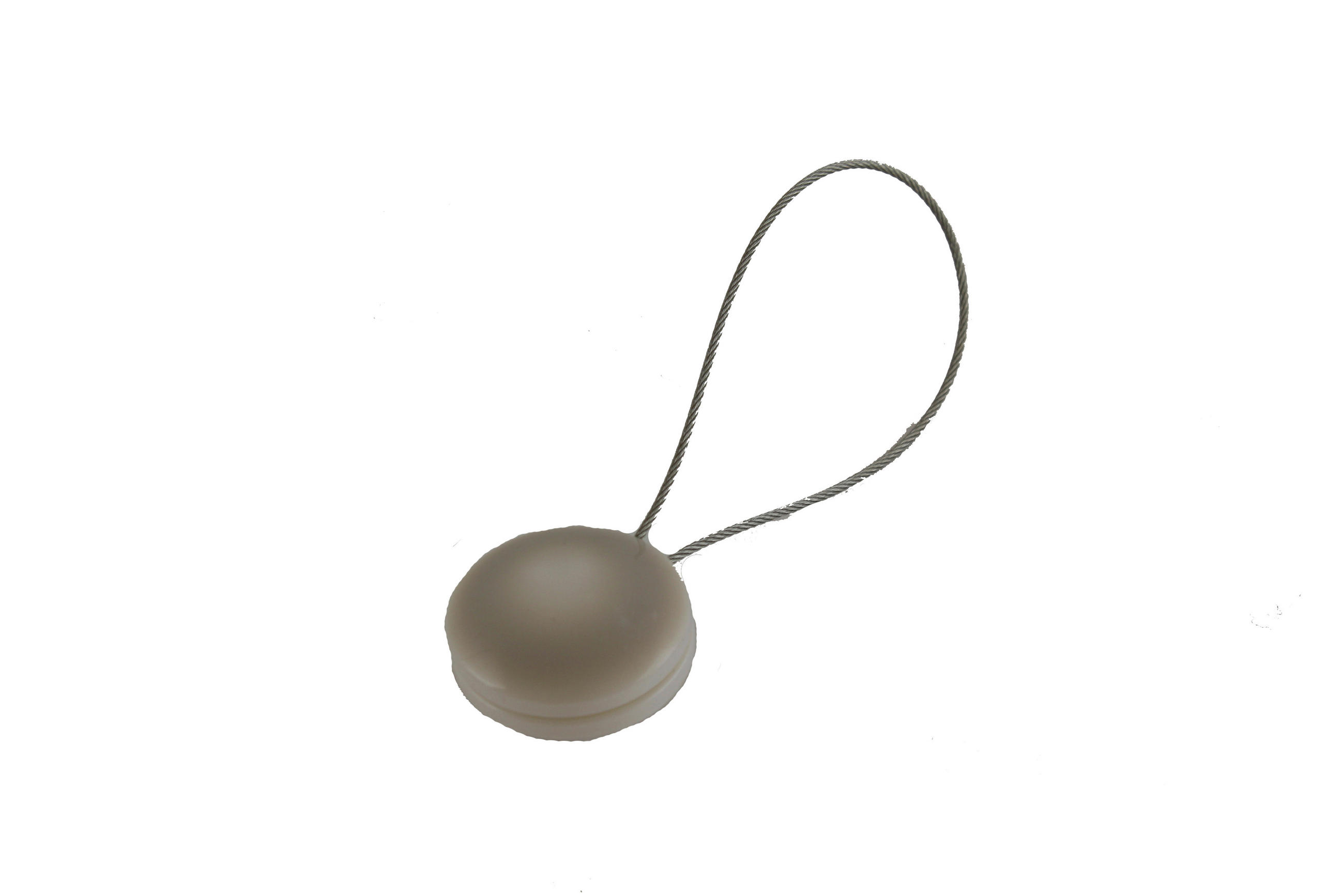 MAGNET PENTRU PRINDERE PERDEA  - alb, Basics, metal (1/4cm)