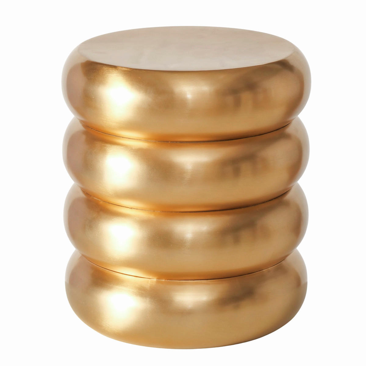 XXXL PRÍRUČNÝ STOLÍK, zlatá