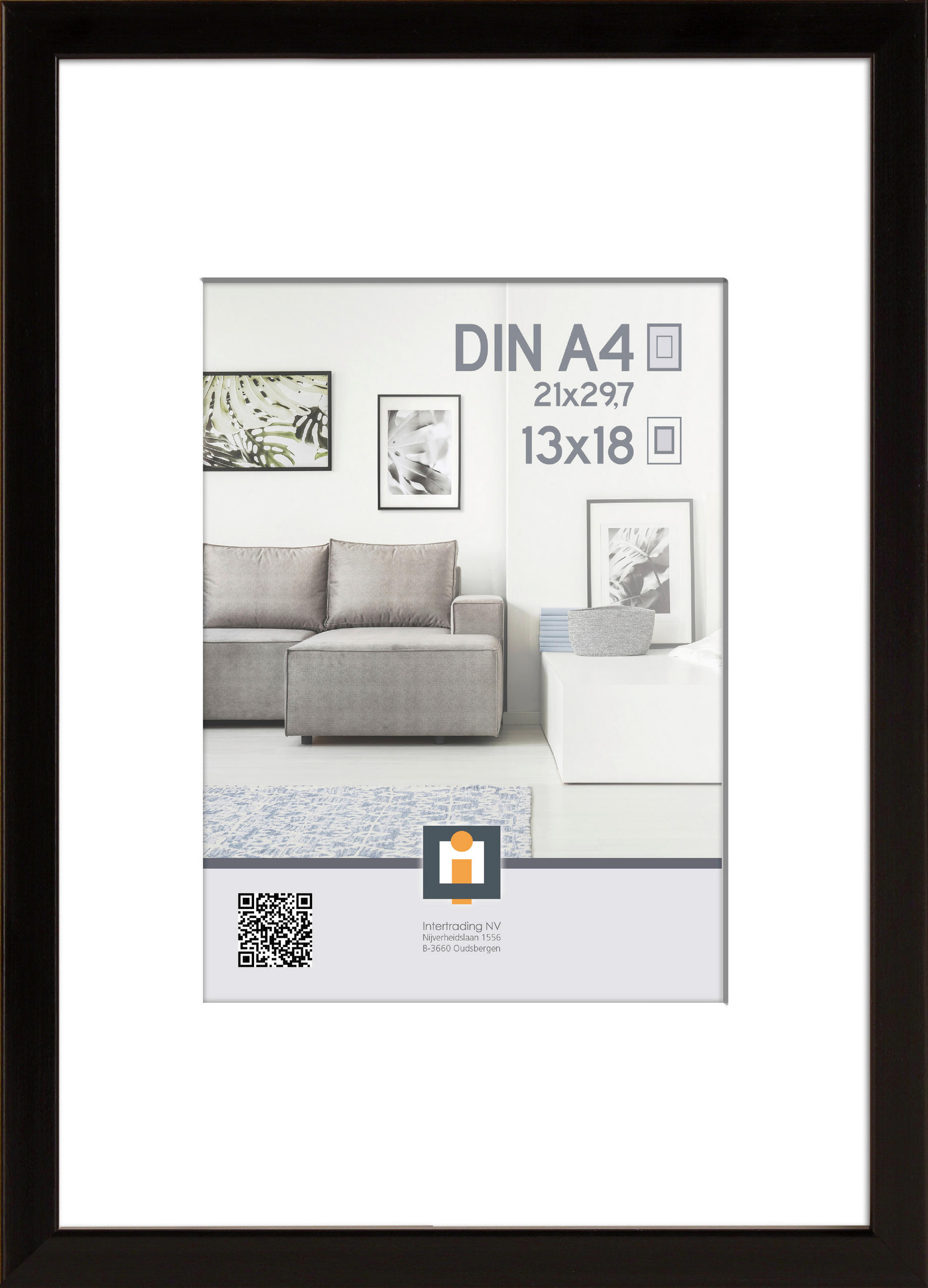 RÁM NA OBRAZY, 1 foto 21 cm x 29,7 cm