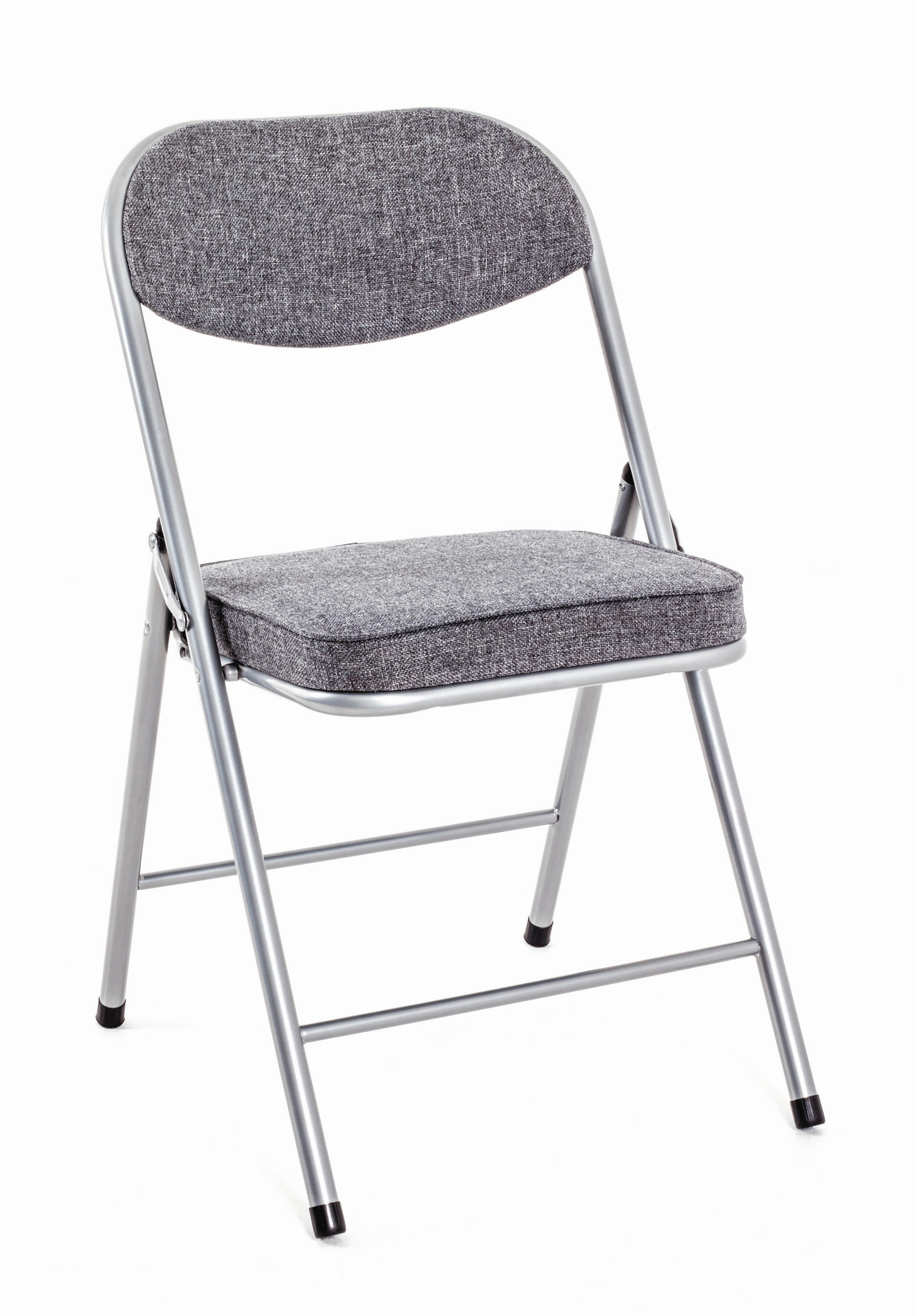 SKLOPIVA STOLICA  siva, boje aluminija  metal, tekstil      - siva/boje aluminija, Basics, metal/tekstil (47/79/53cm) - Xora