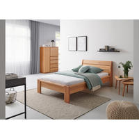 BETT 140/200 cm  in Kernbuche   - Kernbuche, Modern, Holz (140/200cm) - MID.YOU