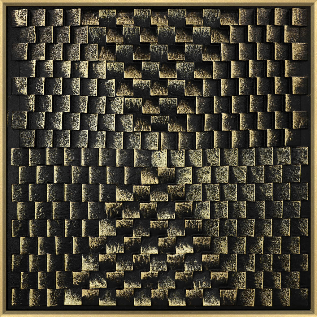 Monee ORIGINÁLNY OBRAZ, abstraktné, 100/100 cm - viacfarebná