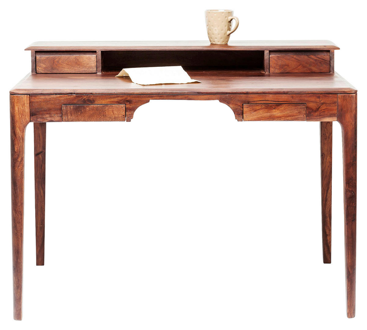 SCHREIBTISCH 110/70/85 cm  in Walnussfarben  - Walnussfarben, LIFESTYLE, Holz (110/70/85cm) - Kare-Design