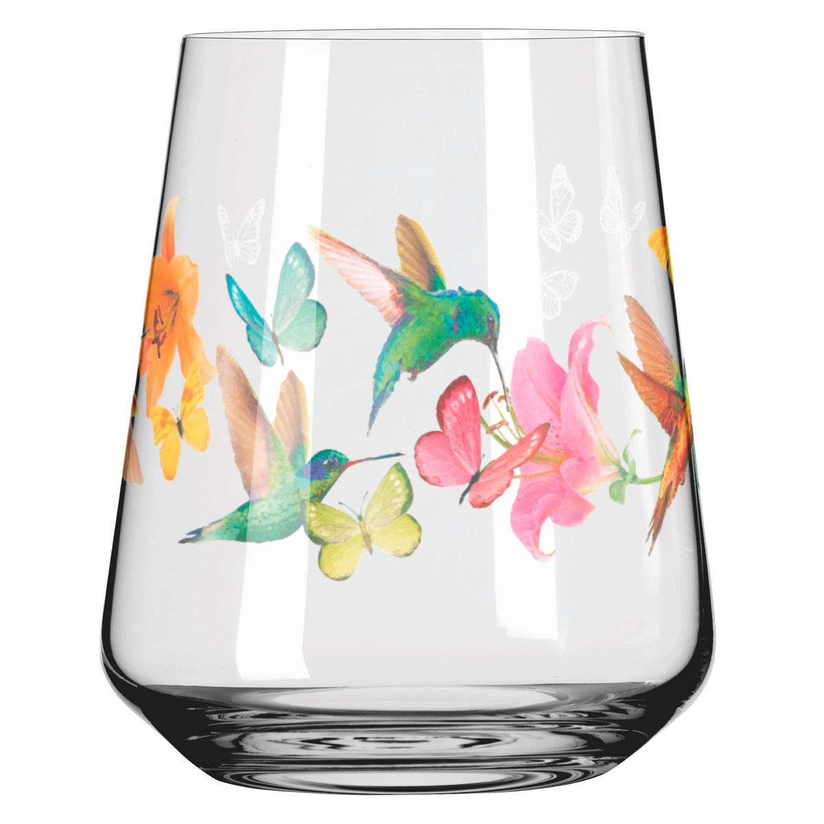 GLÄSERSET Sommerrausch Allround 2-teilig  - Transparent/Multicolor, Trend, Glas (9,2/11,0cm) - Ritzenhoff