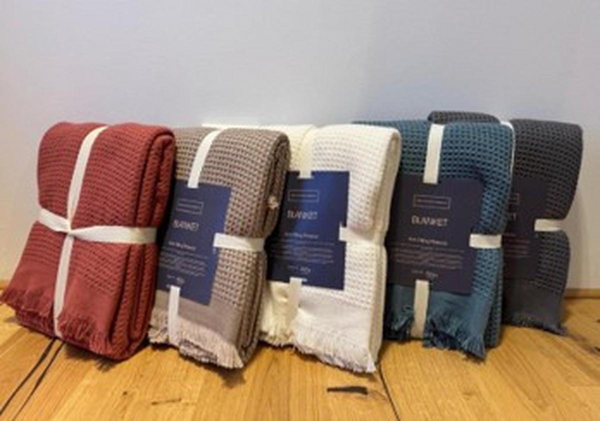 DOMÁCA DEKA, polyakryl, 130/170 cm - taupe, Konventionell, textil (130/170cm) - Novel