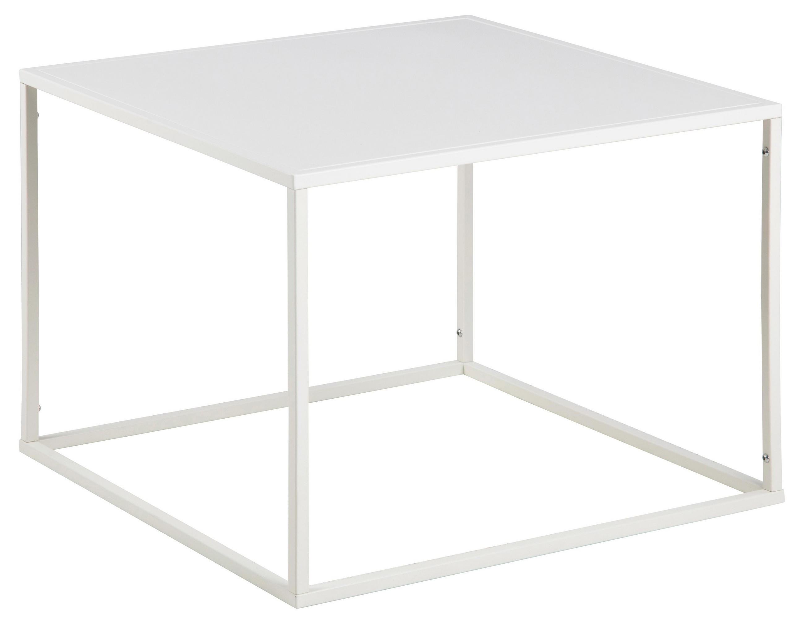 Couchtisch in Metall 60/60/45 cm