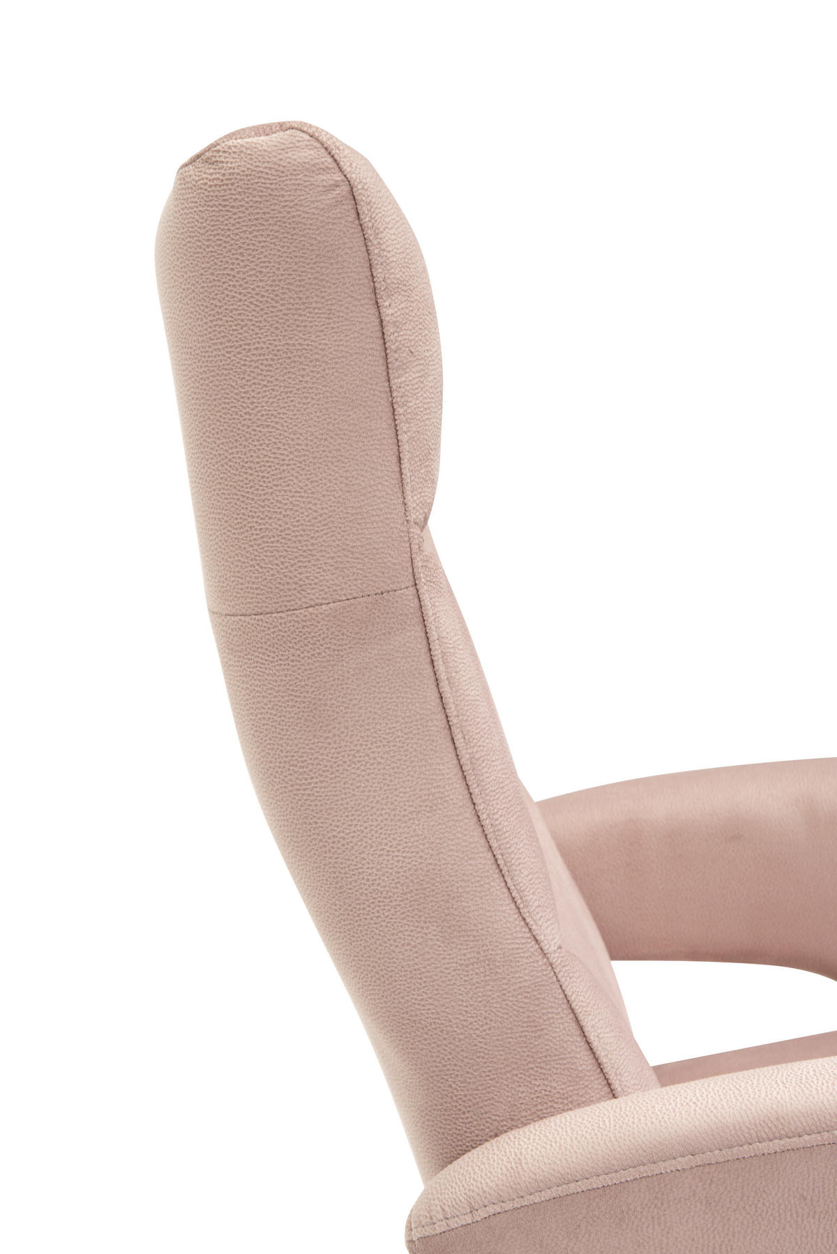 RELAXSESSEL in Textil Rosa  - Schwarz/Rosa, Design, Textil/Metall (75/106/89cm) - Welnova