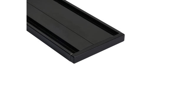 ENDSTÜCK  - Schwarz, Basics, Metall (5,5/1/0,7cm) - Homeware