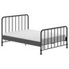 KINDER-/JUNIORBETT 140/200 cm  in Schwarz  - Schwarz, ROMANTIK / LANDHAUS, Holz/Metall (140/200cm) - MID.YOU
