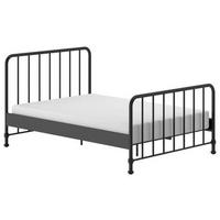 KINDER-/JUNIORBETT 140/200 cm  in Schwarz  - Schwarz, ROMANTIK / LANDHAUS, Holz/Metall (140/200cm) - MID.YOU