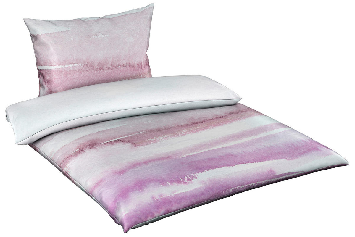 POSTELJNINA ROSE 140/220 cm saten večbarvno  - večbarvno, Konvencionalno, tekstil (140/220cm) - Esposa