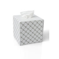 AUFBEWAHRUNGSBOX CORNFLOWERACCESSOIRES  - Weiß/Grau, Design, Kunststoff (24/9/12,5cm) - Joop!