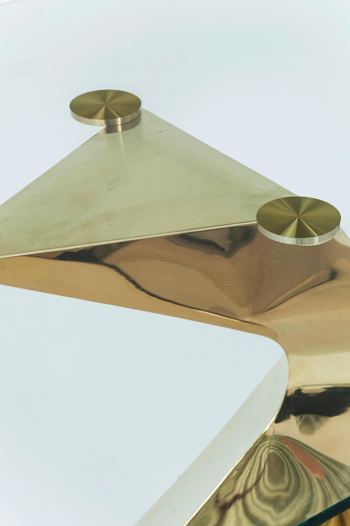 ESSTISCH rechteckig Goldfarben  - Goldfarben, Design, Glas/Metall (200/100/75cm) - Kare-Design