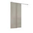 FLÄCHENVORHANG halbtransparent 60/245 cm - Taupe, Basics, Textil (60/245cm) - NOVEL