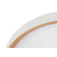 LED-DECKENLEUCHTE 48/8 cm   - Weiß/Sonoma Eiche, Basics, Kunststoff/Metall (48/8cm) - Novel
