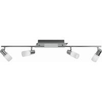 STRAHLER 93/8/5 cm  - Chromfarben/Alufarben, KONVENTIONELL, Glas/Metall (93/8/5cm) - Novel