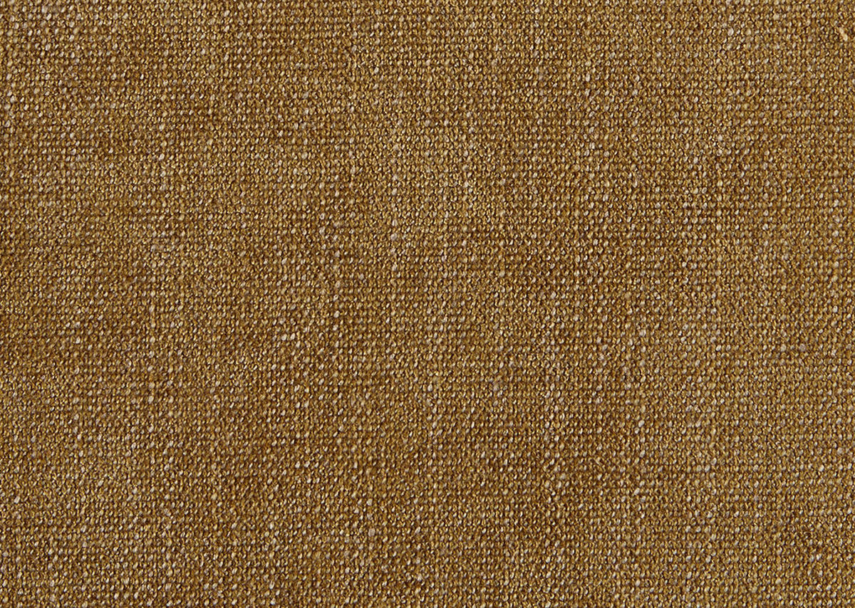 ECKSOFA in Flachgewebe Goldfarben  - Goldfarben/Schwarz, Design, Textil/Metall (253/177cm) - Dieter Knoll