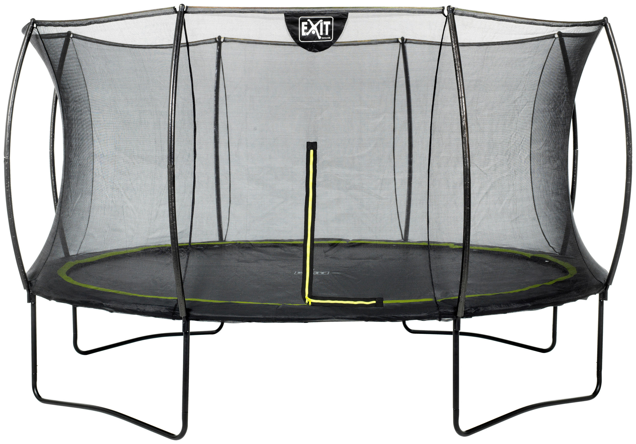 STUDSMATTA  - svart, Klassisk, metall (366cm) - EXIT Toys