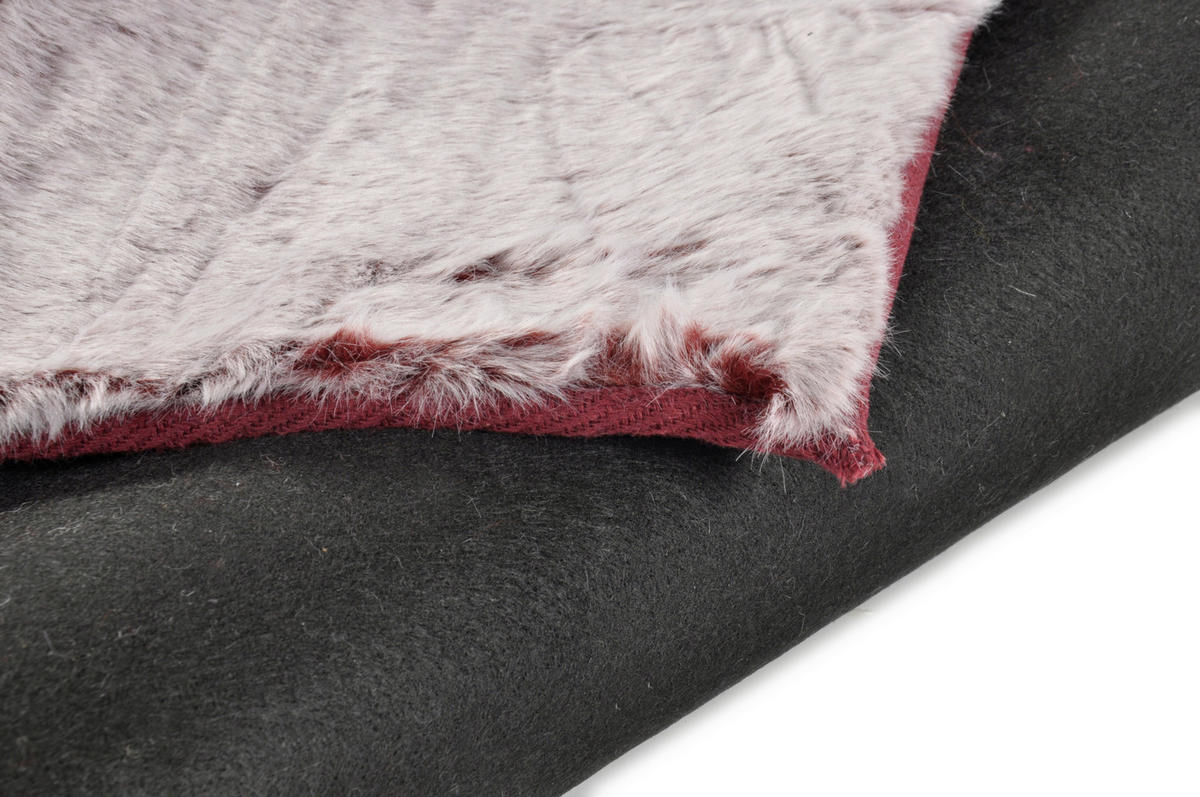 TEPPICH 90/160 cm Dunkelrot  - Dunkelrot, Basics, Textil (90/160cm) - Tom Tailor