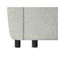 SCHLAFSOFA Chenille Silberfarben  - Silberfarben/Schwarz, KONVENTIONELL, Kunststoff/Textil (161/90/108cm) - Carryhome