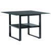 GARTENTISCH 105/105/67 cm Metall quadratisch  - Grau, Basics, Kunststoff/Metall (105/105/67cm) - Sieger