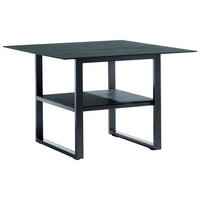 GARTENTISCH 105/105/67 cm Metall Grau quadratisch  - Grau, Basics, Kunststoff/Metall (105/105/67cm) - Sieger