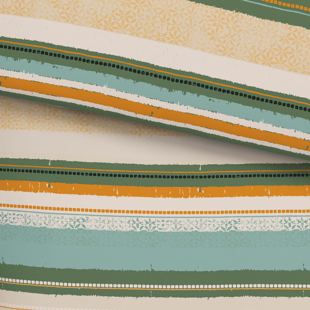 POSTEĽNÁ BIELIZEŇ, renforcé, zelená, 140/200 cm - zelená, Basics, textil (140/200cm) - Esposa