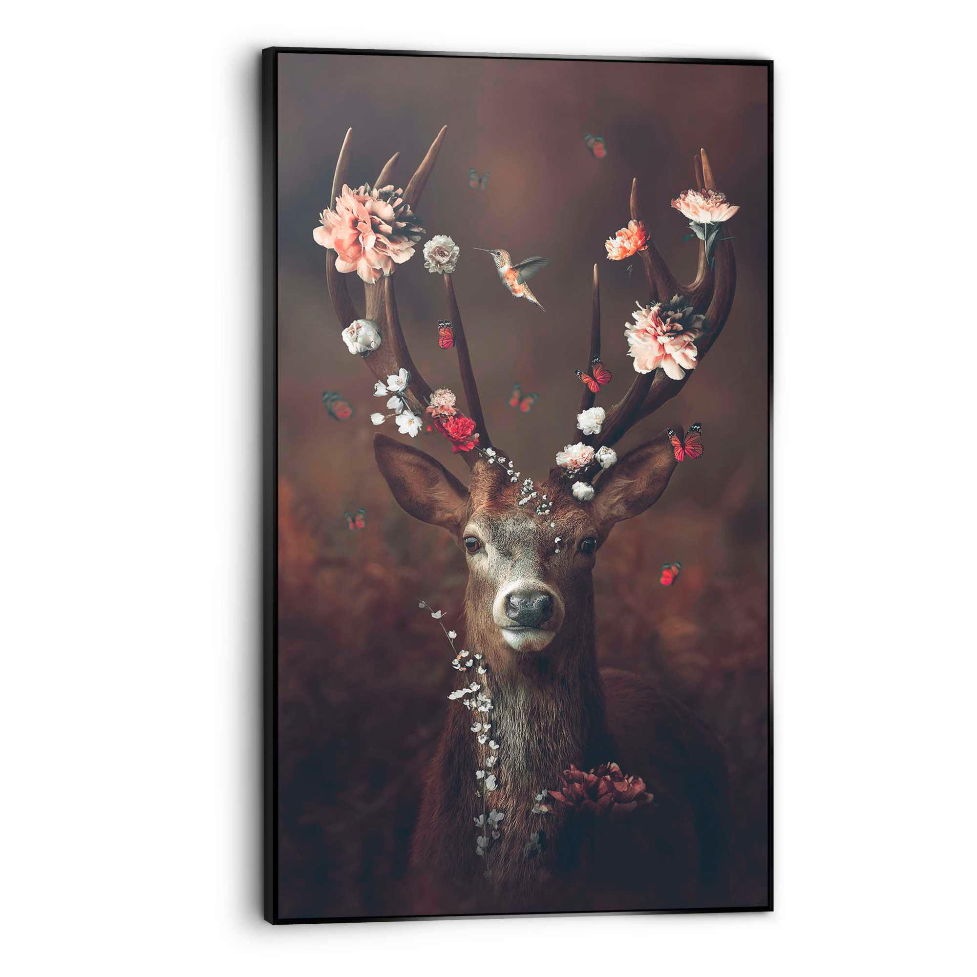 BILD Tiere  - Cappuccino, Basics, Holz (70/118/3,7cm) - Reinders!