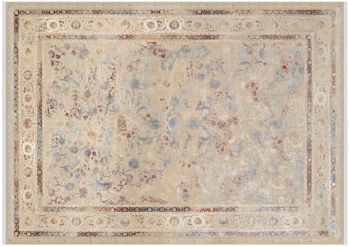 WEBTEPPICH 67/130 cm Krypton Multicolor, Naturfarben  - Multicolor/Naturfarben, Design, Textil (67/130cm) - Dieter Knoll