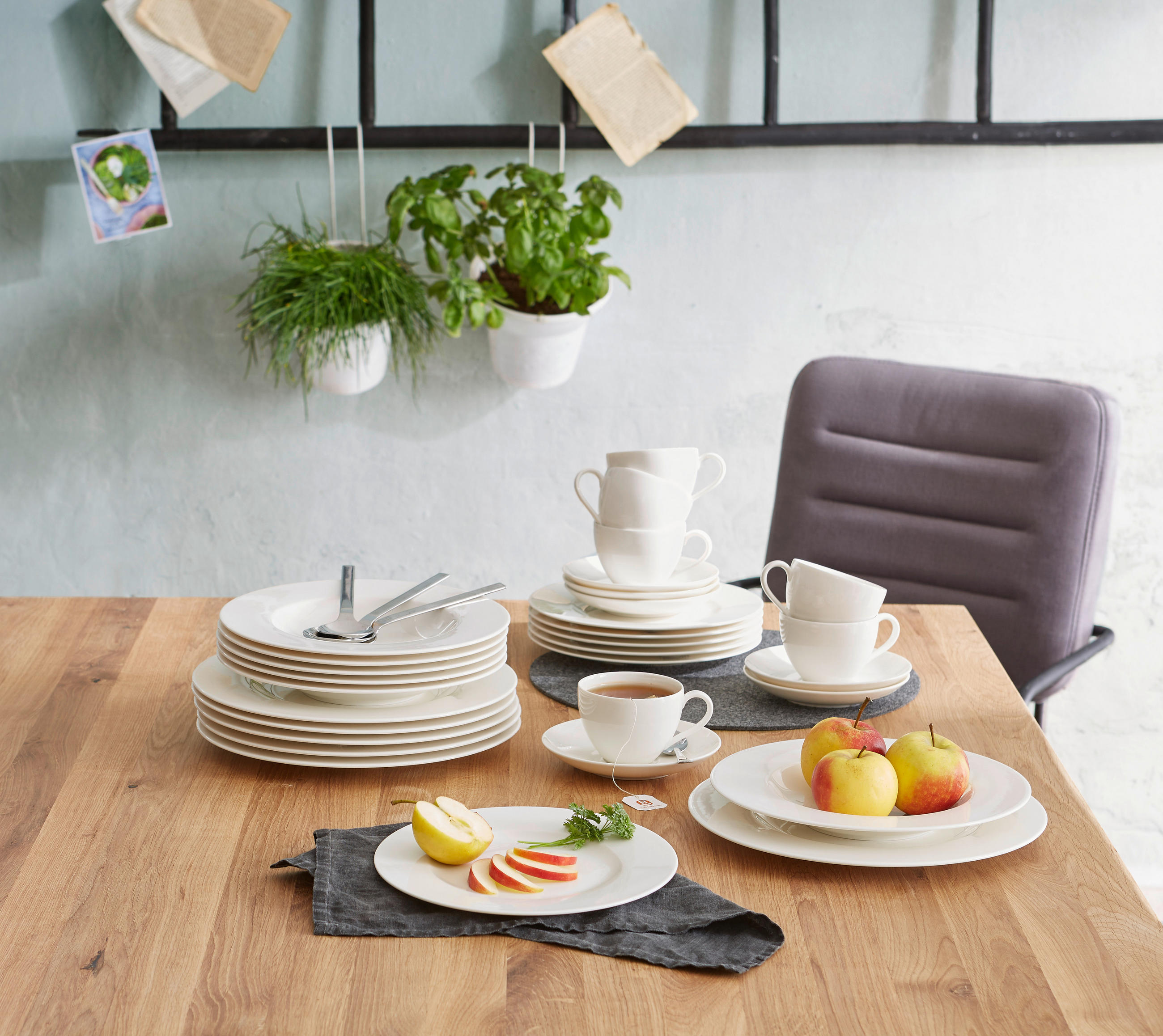 KOMBINIRANI SERVIS Basic White Fine China - Konvencionalno, keramika - Villeroy & Boch