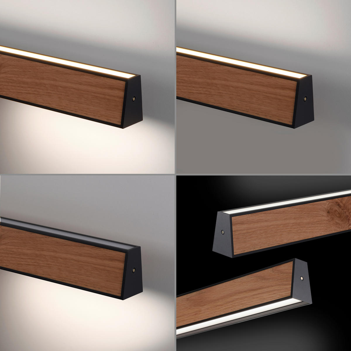 LED-HÄNGELEUCHTE 120/8,2/240 cm  - Braun, Natur, Holz/Kunststoff (120/8,2/240cm) - Neuhaus PURE