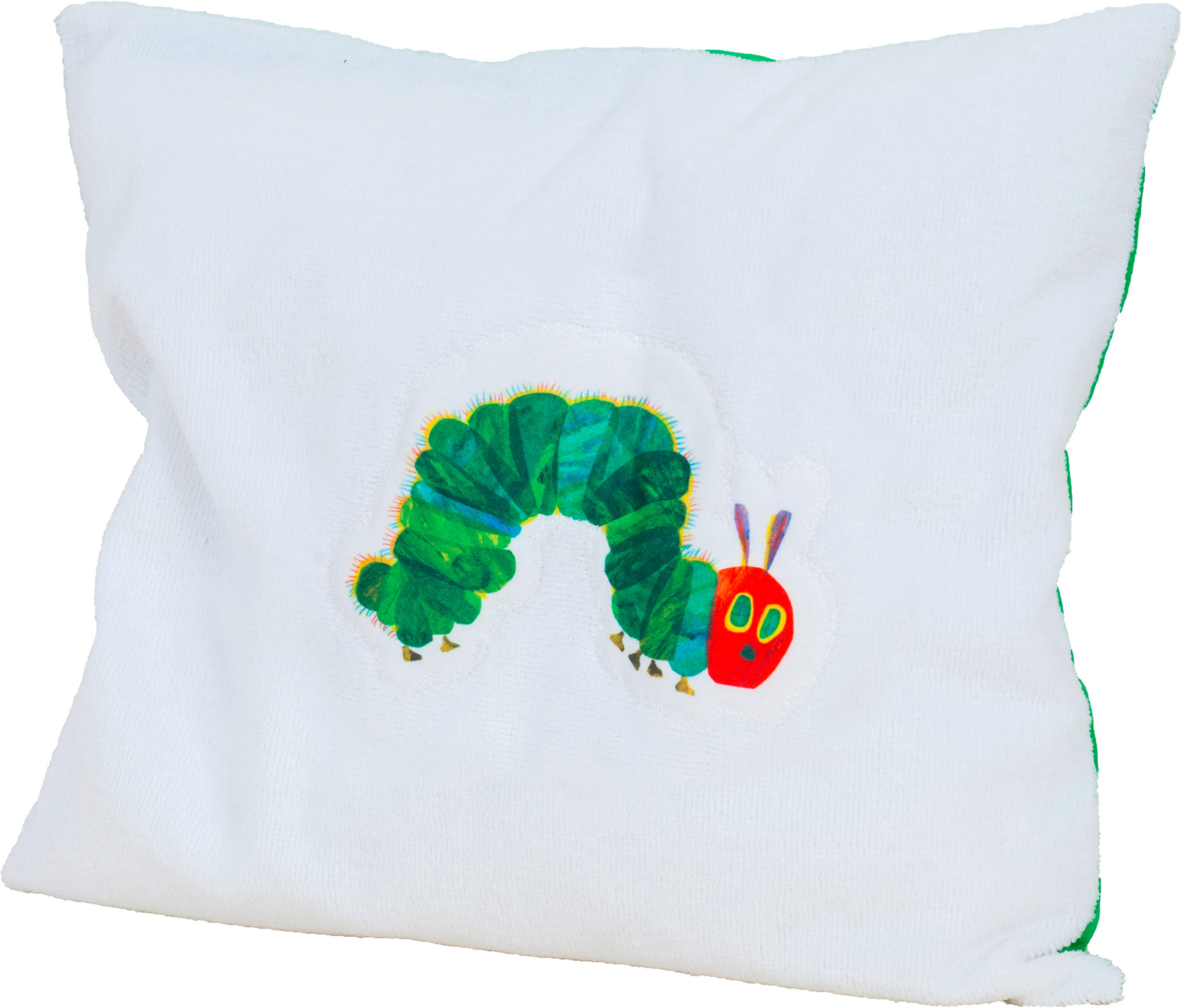 KISSENHÜLLE RAUPE 40/40 cm  - Rot/Weiß, Basics, Textil (40/40cm)
