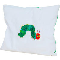 KISSENHÜLLE RAUPE 40/40 cm  - Rot/Weiß, Basics, Textil (40/40cm)