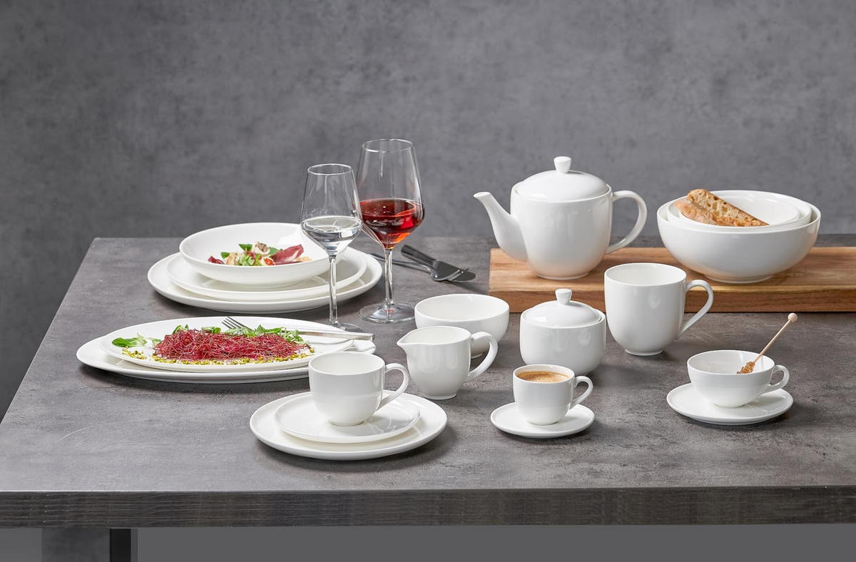 KAFFEETASSE SKAGEN 220 ml  - Weiß, Design, Keramik (11/8/7cm) - Ritzenhoff Breker
