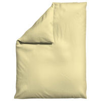 BETTDECKENBEZUG WOVEN SATIN Makosatin 155/220 cm  - Gelb, Basics, Textil (155/220cm) - Schlafgut