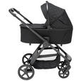 KINDERWAGENSET  - Schwarz, Basics, Textil/Metall - My Baby Lou