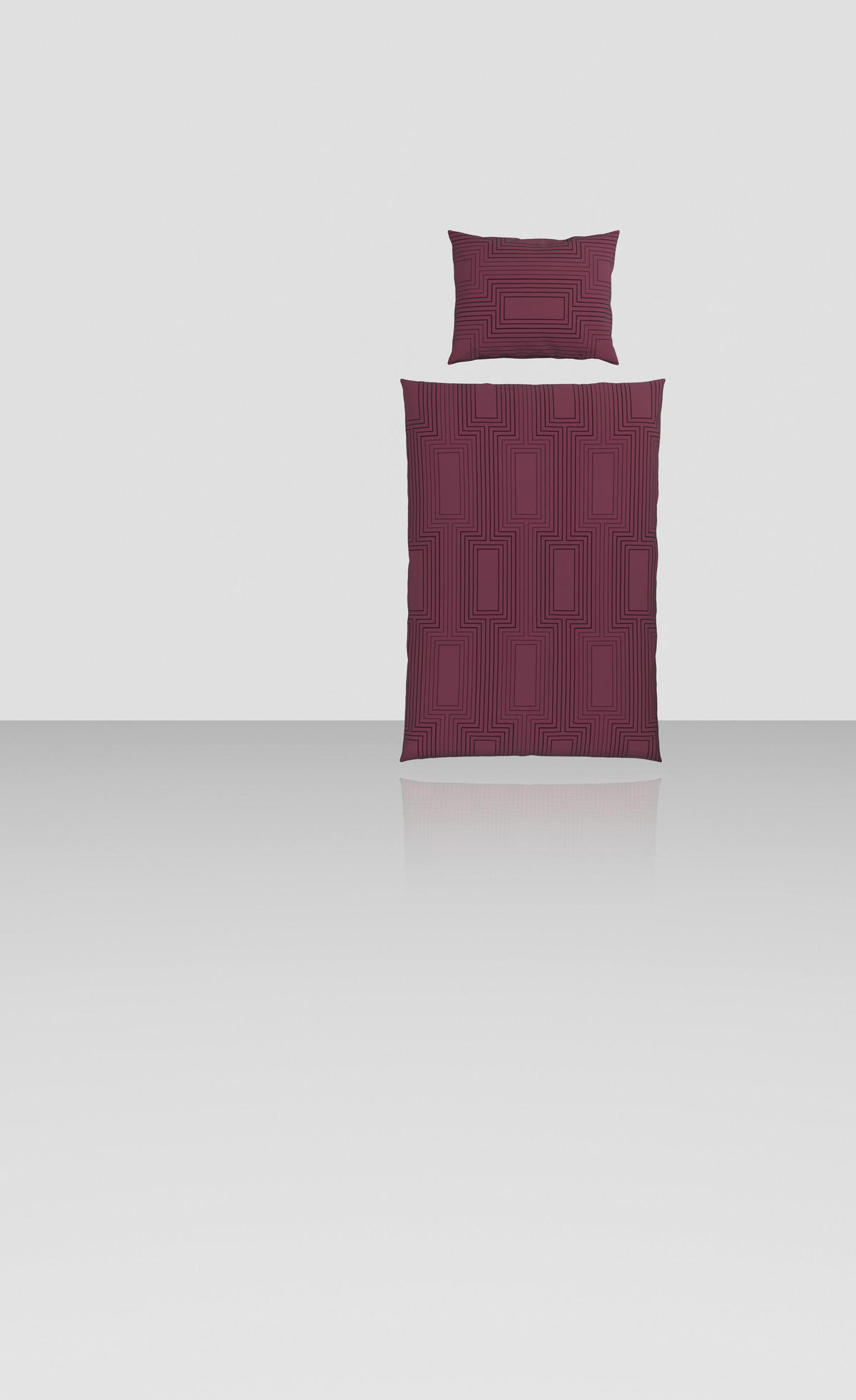 PÅSLAKANSET 2-teilig satin 150/210 cm  - multicolor, Klassisk, textil (150/210cm) - Novel