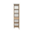 MIDISCHRANK 30/131/35 cm  - Sandfarben/Eichefarben, KONVENTIONELL, Holzwerkstoff/Kunststoff (30/131/35cm) - Xora