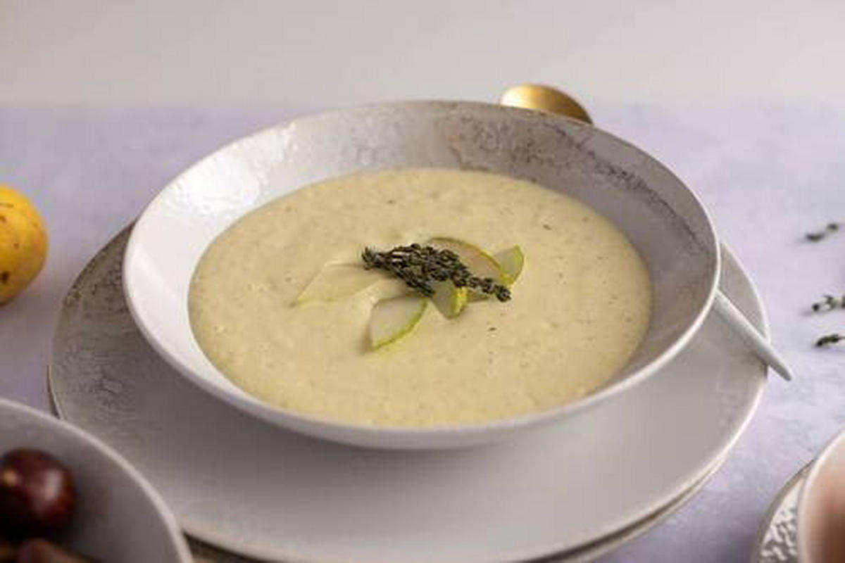 SALATSET  Ossia 7-teilig  - Beige, Basics, Keramik (35,5/36,5/31,5cm) - Mäser